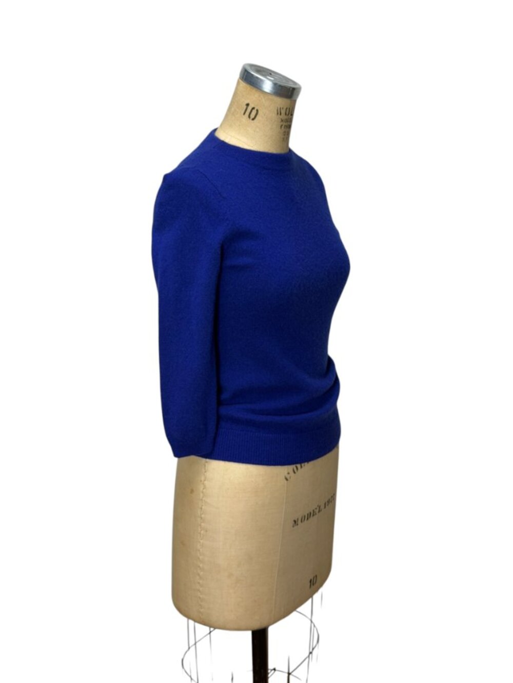 Talbots blue cashmere pullover sweater Size S - Picture 4 of 5